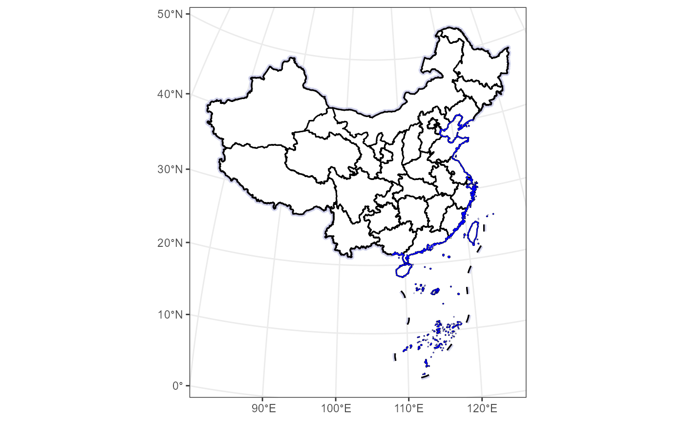 Map of China