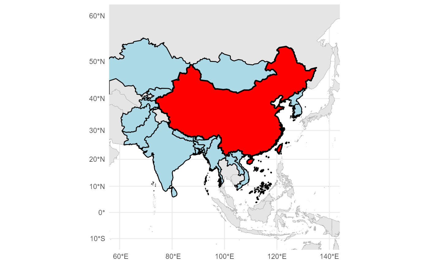 Map of China